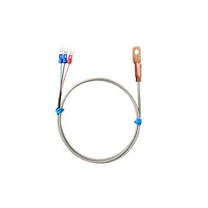 MTS100: كابل تمديد مادينكوس مع مستشعر حرارة من الفولاذ المقاوم للصدأ 304/316 مع كابل PVC/PTFE ثنائي الأسلاك للاستخدام الصناعي، متوافق مع أنواع K,S,T,N,J - Product Image 1