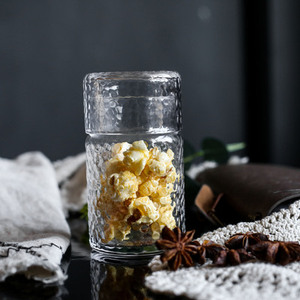 Bocaux de rangement martelés pour la cuisine avec couvercle en verre - Product Image 6