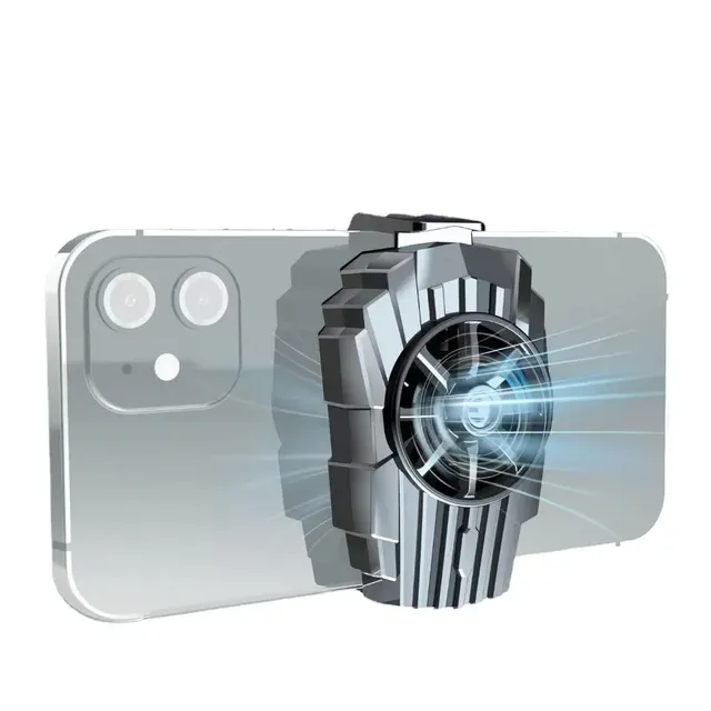 Factory Wholesale Mobile Phone Radiator Universal Rapid Cooling Fan Portable Cellphone Back Clip Cooler for Gaming