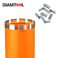 Broca de Diamante para Perforación de Asfalto y Hormigón DIAMTOOL, Modelo 1-1/4-7, Larga Vida Útil, Superventas