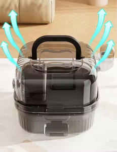 <span class=keywords><strong>Cage</strong></span> de <span class=keywords><strong>hamster</strong></span> de luxe portable à <span class=keywords><strong>double</strong></span> couche avec fonction panoramique transparente Maisons et meubles pour animaux de compagnie accessoirisés - Product Image 6