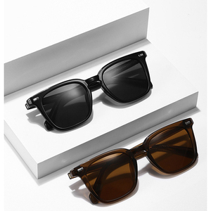 LBashades 8622 Moda Marco negro Diseñador Gafas <span class=keywords><strong>de</strong></span> sol Hombres TR90 + CP Alta calidad Lentes <span class=keywords><strong>De</strong></span> Sol Originales Retro Vintage Shades - Product Image 2