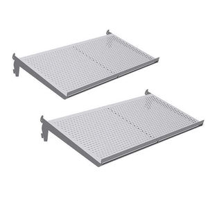 Support d'affichage en tôle perforée sur mesure pour magasin de détail <span class=keywords><strong>avec</strong></span> services de poinçonnage, pliage, découpe laser et soudage - Product Image 2