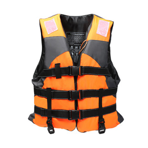 เสื้อชูชีพแบบหนา Camnal 150n พร้อมแถบสะท้อนแสงสำหรับผู้ใหญ่ ใช้สำหรับพายเรือ ตกปลา และช่วยเหลือ ขนาด S - Product Image 5