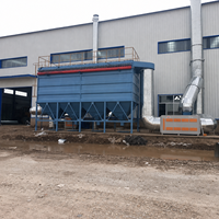 Machine industrielle de dépoussiérage à filtre à sac pour usine de granulation d'engrais