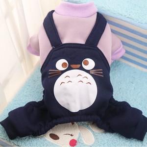Gugou Pet Cat Suspender Sweatshirt Fleece <b>Buttons</b> Winter Hoodie For <b>Dogs</b> And Cats Three Colors - Product Image 2
