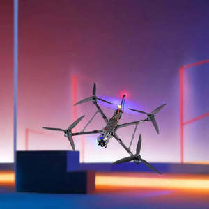 Factory 10 X Lite 10-Inch FPV BNF Drone 4K Resolución de largo alcance Carga útil pesada Cinematic Indoor Hover Drones Accesorios Casco - Product Image 5