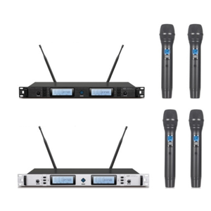 Micrófono inalámbrico KTV, uno a uno, <span class=keywords><strong>de</strong></span> <span class=keywords><strong>segunda</strong></span> <span class=keywords><strong>mano</strong></span>, con banda U, micrófono profesional <span class=keywords><strong>de</strong></span> entretenimiento <span class=keywords><strong>de</strong></span> karaoke familiar - Product Image 1