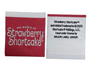 Özel dokuma giyim etiketleri merkezi kat kumaş etiketleri için marka adı giysiler ve ayakkabılar dikdörtgen desen lazer kesim kenar - Product Image 3