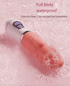 เครื่องกระตุ้นอารมณ์เพศหญิงแบบสอดใส่ ขนาดเล็ก กันน้ำ ชาร์จผ่าน USB สีชมพู ทำจากซิลิโคนและ ABS พร้อมระบบสั่นแบบลิ้นและลูกบอลเคเกล ขายส่ง - Product Image 5