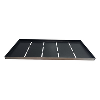 Moule à pain en aluminium antiadhésif de qualité industrielle, robuste, 4 ou 5 cavités, avec couvercle, pour pain de mie et pain grillé