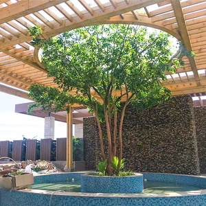 Bán Nhà Máy Cung Cấp Lá Nhân Tạo Phong Cách Mới Lá <span class=keywords><strong>Ficus</strong></span> Cây Banyan - Product Image 4