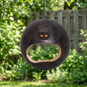 Figurines en bois artisanales à motifs animaliers, finition ébène foncé, décoration d'intérieur moderne du milieu du siècle, ensemble de 3 pièces |   Vente en gros OEM - Product Image 3