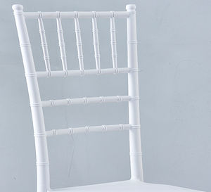 Silla Chiavari Blanca Dorada con Cojín para Bodas, Eventos, Banquetes, Hoteles, en Venta al Por Mayor - Product Image 5