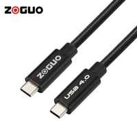 Cable de carga rápida USB tipo C a tipo C 100, 4,0 W, 5A, alta calidad de fábrica, para Macbook, tableta, PC y teléfono