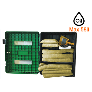 ตู้ติดผนังโพลีโพรพิลีน616x270x735มม. วัสดุดูดซับสารเคมี58lt - Product Image 6