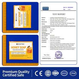 Savon au Miel de Manuka Éclaircissant Rapide en Gros 200g, Fait Main à l'Huile de Coco, Éclaircissant pour Peaux Foncées, Visage et Corps, Savon Solide au Miel - Product Image 2