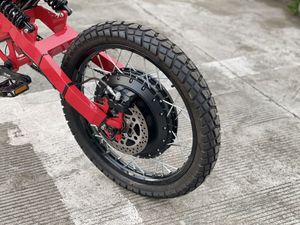 Bicicleta Eléctrica Todoterreno Stealth Bomber SS80 2026 de Suspensión Completa, Batería de 84V 73AH y 25KW, ¡Venta Caliente! - Product Image 4
