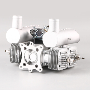 DLE120-T4 Fixed Wing <b>Gasoline</b> 120CC Displacement Model Aircraft Engine, Four Cylinder Two-Stroke Aviation Naturally Air-Cooled - Product Image 3
