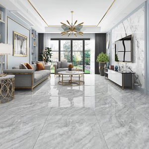 Bán hàng nóng 80x80cm hiện đại đánh bóng gạch đá cẩm thạch với phong cách hiện đại và tối giản cho phòng khách - Product Image 2