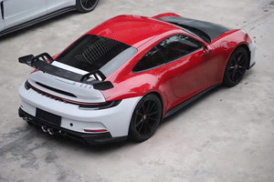 ชุดแต่ง Porsche 992 สไตล์ GT3 คาร์บอนไฟเบอร์ กันชน ดิฟฟิวเซอร์ สปอยเลอร์ ฝากระโปรง สภาพใหม่ อัพเกรด 992 - Product Image 3