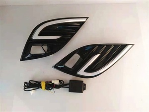ไฟเดย์ไลท์ LED 3 สี สำหรับรถยนต์โตโยต้า แคมรี่ <span class=keywords><strong>ปี</strong></span> <span class=keywords><strong>2017</strong></span> 2018 2019 ไฟ DRL สีขาว ไฟเลี้ยวสีเหลือง ไฟตัดหมอกสีน้ำเงินกลางคืน - Product Image 5