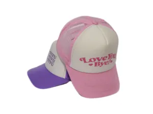 Alta qualità 5 cappelli da pannello custom cappello da camionista stampa berretto da camionista in schiuma cappello da camionista serigrafia per gli uomini e le donne