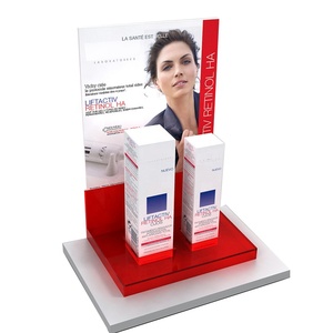 Acrylic Makeup Organizer <strong>Perfume</strong> Bottle Display Stand 2 Tier <strong>Perfume</strong> <strong>Tray</strong> - Product Image 1