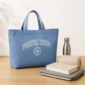 Sac fourre-tout en toile robuste avec poche avant et poche intérieure, grande capacité, sac de shopping réutilisable en coton pour femmes, plage - Product Image 4