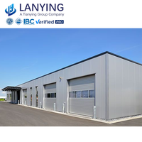 Assemblage rapide Hangar en acier Pole Barn Kits Metal Warehouse Structure en acier Atelier