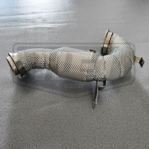 Tuyau <span class=keywords><strong>de</strong></span> descente pour Mercedes CLS53 CLS450 AMG C257 4-Matic+ avec isolation, échappement haute performance, soudure <span class=keywords><strong>de</strong></span> précision - Product Image 3