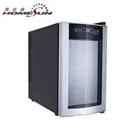 Réfrigérateur à vin thermoélectrique horizontal intégré de la série complète 25L 8 bouteilles Mini réfrigérateurs à vin rouge Refroidisseur avec approbation CE