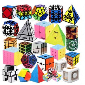 Cube de vitesse anti-rayures 3x3x3 avec aimants puissants, cube magique professionnel durable pour l'entraînement et la pratique intensifs - Product Image 3