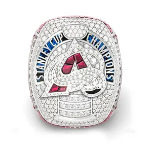 New Colorado Avalanche 2022 championship ring Europe and America popular Ice Hockey Custom Name Ring