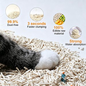 Lettiera <span class=keywords><strong>per</strong></span> <span class=keywords><strong>Gatti</strong></span> in Tofu Biodegradabile, Senza Polvere, Agglomerante Rapida, Lunga Durata e Controllo Odori - Fornitore Premium all'Ingrosso - Product Image 2