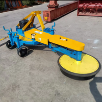 Tondeuse agricole à tambour pour pelouse suspendue, montée sur tracteur, pour vergers