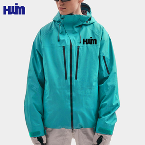 Vente en gros Veste isolée d'hiver en bleu menthe personnalisée Veste d'extérieur pour homme avec poche zippée Vestes décontractées de course à pied imperméables - Product Image 1