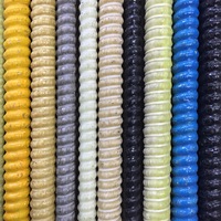 Varilla Corrugada Espiralada de GFRP, Varilla Roscada de Fibra de Vidrio, Corte con Técnica de Pultrusión Marca ZQ, Superficie Lisa para Concreto