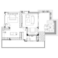 Ensemble complet de dessins de construction d'appartements de luxe Plans de conception résidentielle PDF