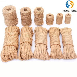 Cuerda de Yute Natural Trenzada de 1mm-20mm, <span class=keywords><strong>Cord</strong></span>ón de Cáñamo para Prendas y Accesorios de Vestir - Product Image 5