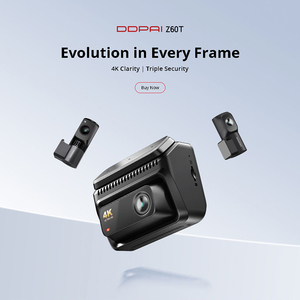 กล้องติดรถยนต์ DDPAI Z60T แบบเลนส์คู่ ความละเอียด 4K Ultra HD พร้อมระบบมองเห็นในเวลากลางคืน G-Sensor ควบคุมผ่านแอพฯ และระบบตรวจจับการจอดรถ - Product Image 1