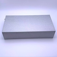 Argent Double couches lunettes de soleil étuis de rangement lentille optique organisateur boîte 12 fentes lunettes claires Brillenkoker optique cadre plateaux