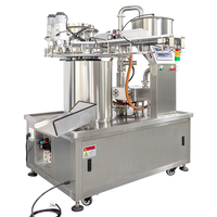 Machine automatique de remplissage et de bouchage de sachets à bec verseur pour jus et lait avec alimentateur