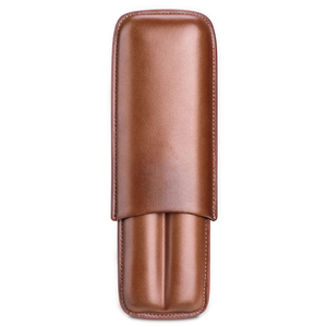 Custodia da Viaggio Personalizzata in Legno di Cedro per Sigari, Humidor in Pelle a 2 Scomparti con Elegante Soluzione di Conservazione e Confezione Regalo alla Moda - Product Image 2