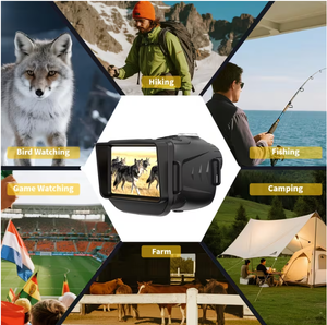 Nouveau modèle 2026 – Caméra de vision nocturne <span class=keywords><strong>infrarouge</strong></span> monoculaire haute définition 18X avec visée croisée, résolution 640x480, portée 5-900m - Product Image 3