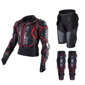 Motorcycle Full Body Armor Jacket Motocross Armor Vest Chest Gear Protective Shoulder Hand Joint Protection Accessories