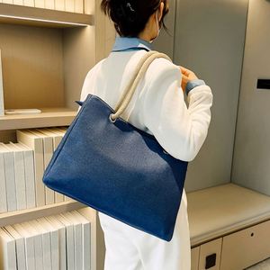 Sac à main vintage grande capacité, couleur unie, sac à bandoulière, sac fourre-tout à fermeture éclair, sac de plage, sac à main de style ethnique, sac bandoulière pour femme - Product Image 5