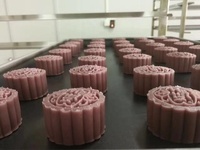 Machine d'alignement de plateau automatique à haute efficacité HanJue nouveau 220v pour Mochi Ice Cream Kibbeh Kubba Mooncake