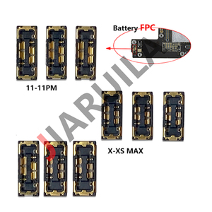 Connecteur FPC de <span class=keywords><strong>batterie</strong></span> pour <span class=keywords><strong>Iphone</strong></span> 11 Pro Max <span class=keywords><strong>Se</strong></span> <span class=keywords><strong>2020</strong></span> X XR XS Max chargeur connecteur FPC sur carte flexible pièces de câble flexible - Product Image 1