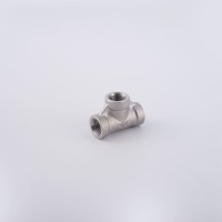 DD12050 OMANS Té égal lisse en acier inoxydable